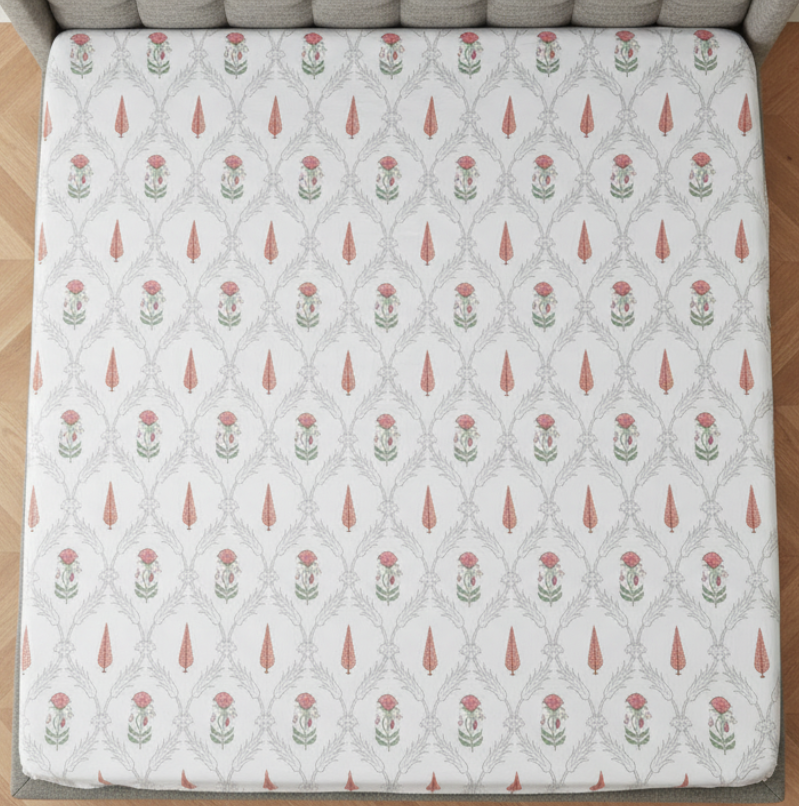 Coral Tree Bedsheet Set