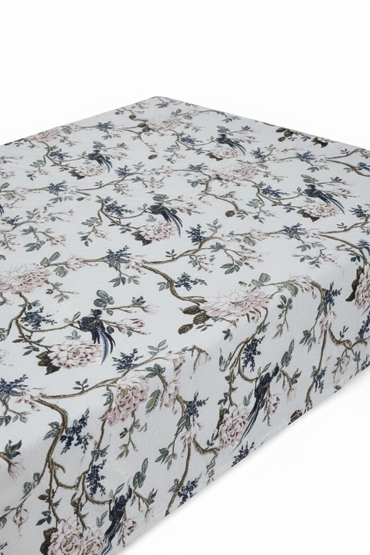 Grey Bird Bedsheet Set