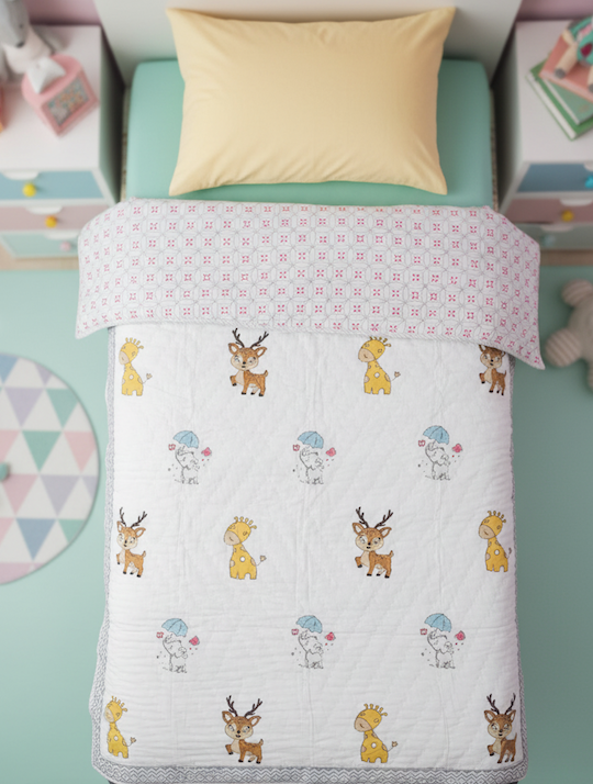 Farm Animals Toddler Duvet