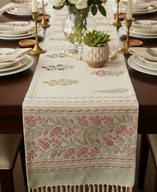Garden Floral Runner