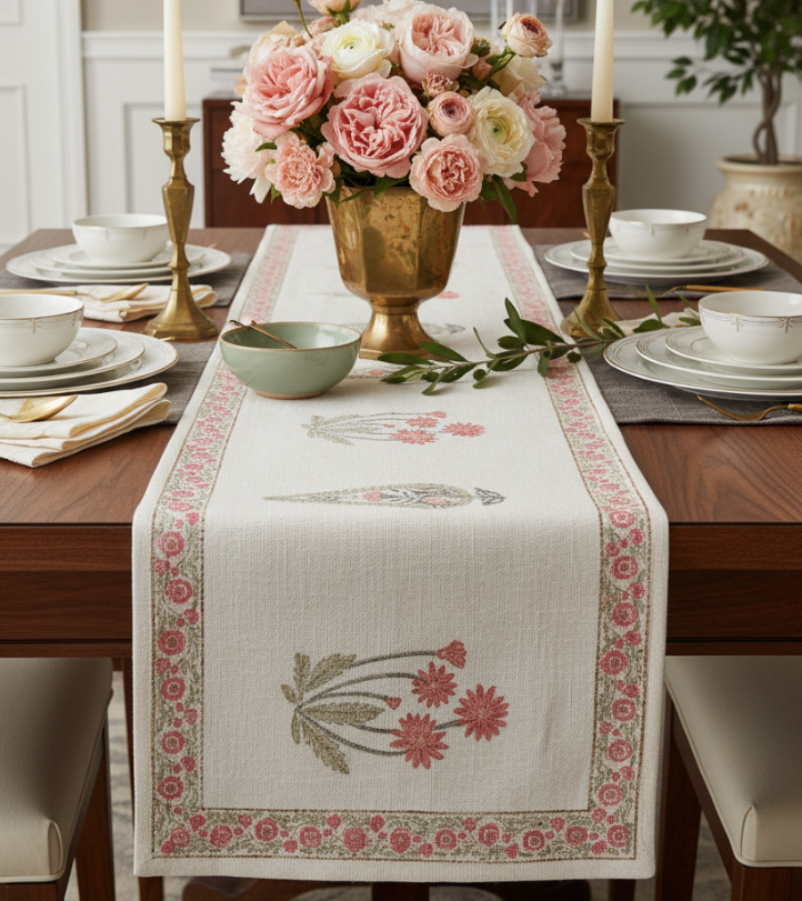 Coral Daisy Runner