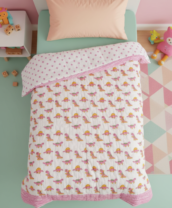 Dino Toddler Duvet