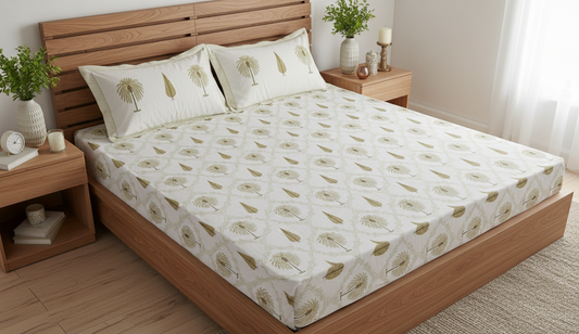 Palm Tree Bedsheet Set