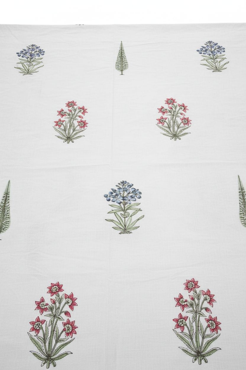 Botanical Floral Bedsheet Set