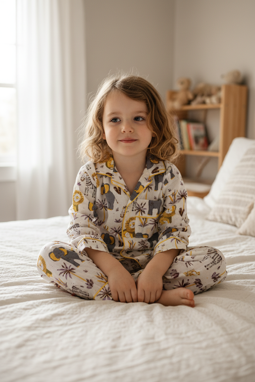 Safari Friends PJ Set