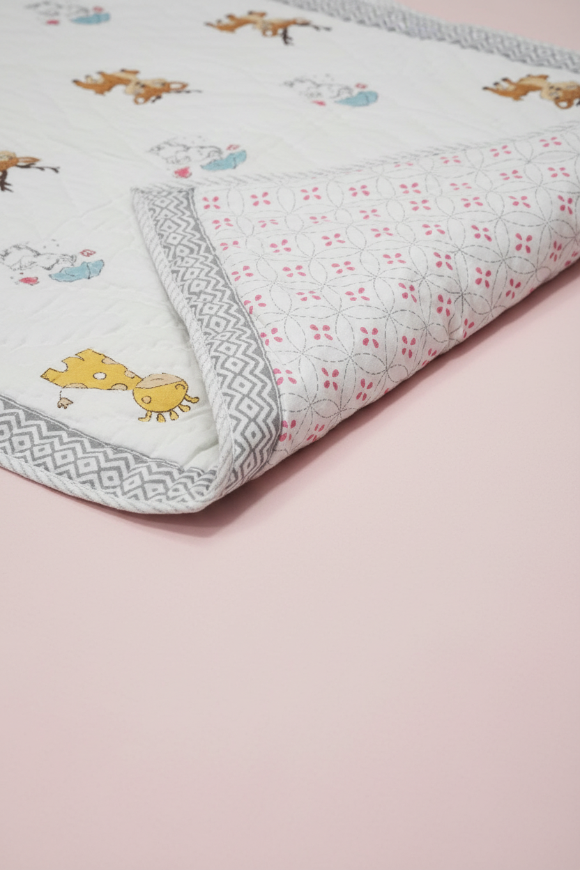 Farm Animals Toddler Duvet