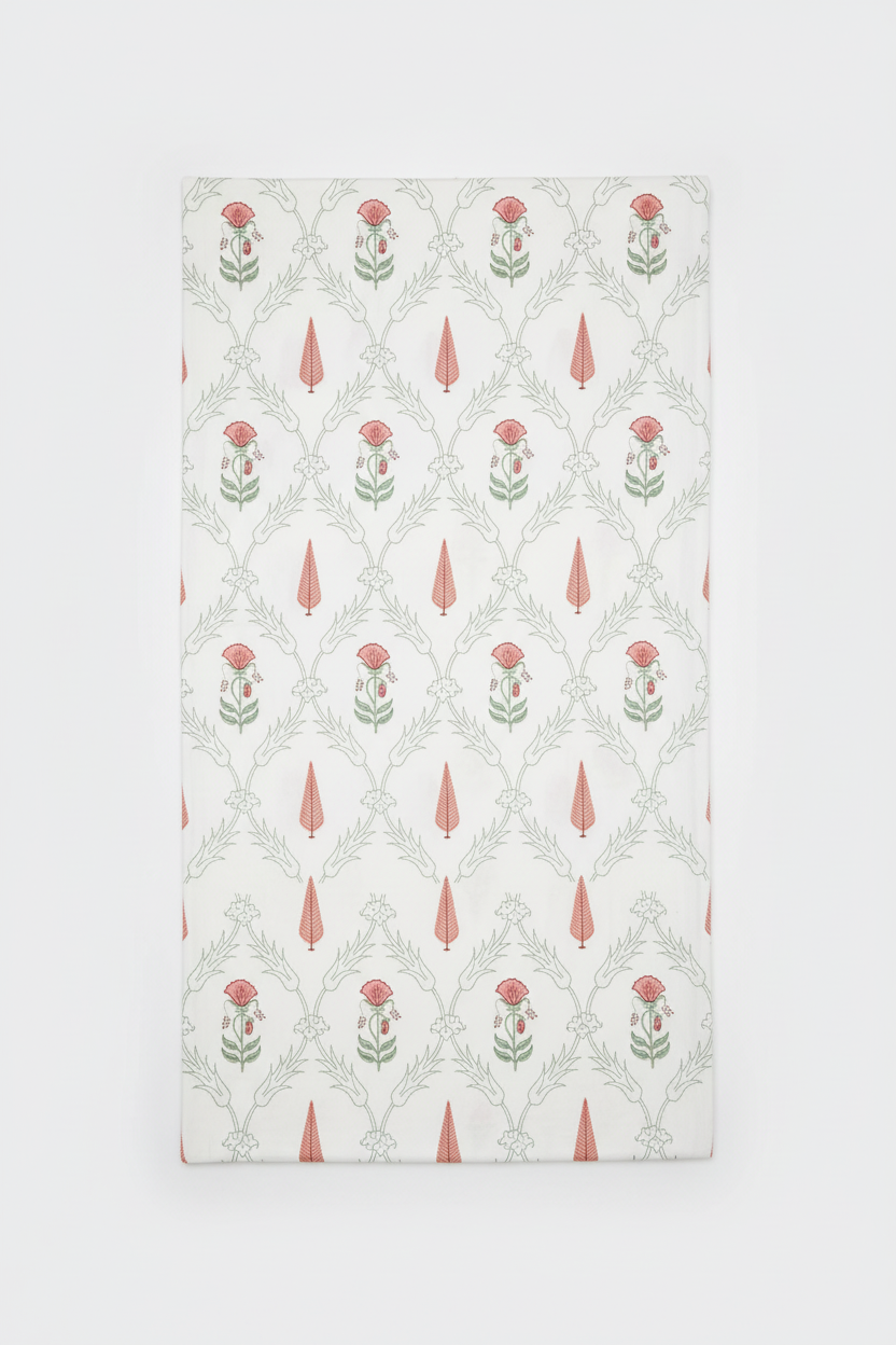 Coral Tree Bedsheet Set