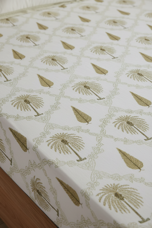Palm Tree Bedsheet Set